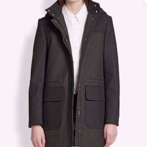 🔥🔥THEORY | Alonso Wool Hooded Coat - sz SP